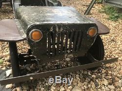 WW2 Willys MB Ford GPW Jeep Pedal Car