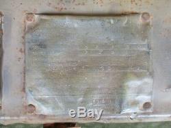 WWII 1942 Ford GPW Jeep Glovebox Door with Data Plates