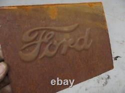 WWII JEEP GPW FORD SCRIPT PATCH REPAIR PANEL early military section