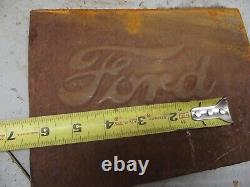 WWII JEEP GPW FORD SCRIPT PATCH REPAIR PANEL early military section