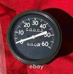 WWII Jeep Willys MB Ford GPW Speedometer Early WO-A-8180 & GPW 17255 A