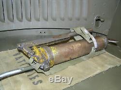 WWII MB GPW Jeep Grease Gun AND BRACKET Lincoln G503 Ford Willys Army holder