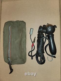 WWII Signal Corps OD Canvas Parts Bag With Zipper for Ford GPW GPA Willys MB Jeep