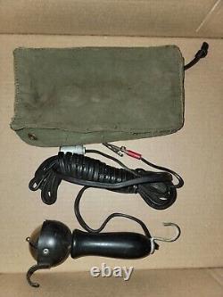 WWII Signal Corps OD Canvas Parts Bag With Zipper for Ford GPW GPA Willys MB Jeep