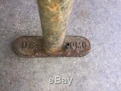 WWII US Army G503 Willys MB Ford GPW Army Jeep Original US QMC Tire Pump 1