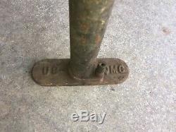 WWII US Army G503 Willys MB Ford GPW Army Jeep Original US QMC Tire Pump 2