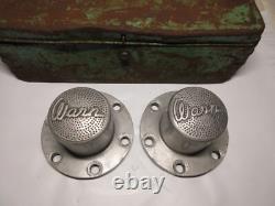 Warn Hubs Summer Hubs Non-Locking Ford GPW Jeep Willys MB CJ2A CJ3A CJ3B