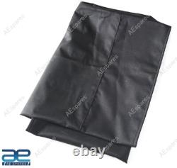 Waterproof Summer Soft Top Canvas Black For Willys Jeep MB CJ 2A 3A Ford GPW NEW