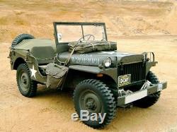 Willy's Jeep MB, Ford GPW, Abdeckplane hinten, hintere Abdeckplane