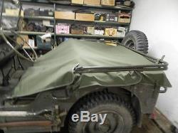 Willy's Jeep MB, Ford GPW, Cover Rear, Rear Cover