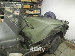 Willy's Jeep MB, Ford GPW, Cover Rear, Rear Cover