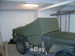 Willy's Jeep MB, Ford GPW, Standverdeck, Parkverdeck, Regenschutz