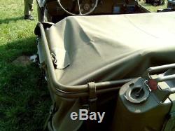 Willy's Jeep MB, Ford Gpw, Tarpaulin Rear, Rear Tarpaulin