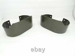 Willys Ford For Jeep Military Green Rear Bumper Set MB Gpw M38 Cj2a Cj3a Cj3b