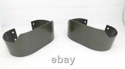 Willys Ford Jeep Military Green Rear Bumper Set MB Gpw M38 Cj2a Cj3a Cj3b