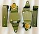 Willys Jeep Ford Mb Gpw Side Front Top Bow Pivot With Pivot Bracket Set Complete