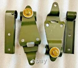 Willys Jeep Ford MB Gpw Side Front Top Bow Pivot With Pivot Bracket Set Complete