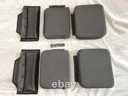 Willys Jeep MB Ford GPW Grey Canvas Top and Cushion Set G-503+ Back Pouch A3216