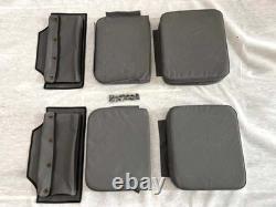 Willys Jeep MB Ford GPW Grey Canvas Top and Cushion Set G-503+ Back Pouch A3216
