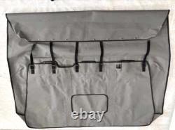 Willys Jeep MB Ford GPW Grey Canvas Top and Cushion Set G-503+ Back Pouch A3216
