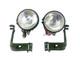 Willys Jeep Mb Ford Gpw Headlight Light With Bracket Pair Left & Right