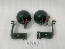 Willys Jeep MB Ford GPW Headlight Light with Bracket Pair Left & Right