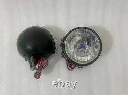 Willys Jeep MB Ford GPW Headlight Light with Bracket Pair Left & Right