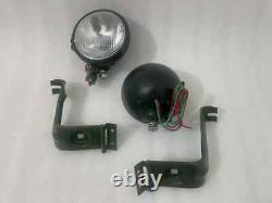 Willys Jeep MB Ford GPW Headlight Light with Bracket Pair Left & Right Fit For