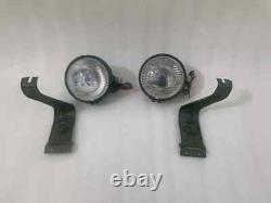 Willys Jeep MB Ford GPW Headlight Light with Bracket Pair Left & Right Fit For