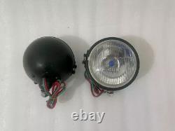 Willys Jeep MB Ford GPW Headlight Light with Bracket Pair Left & Right-Fit For