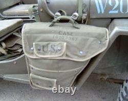 Willys Jeep MB, Ford Gpw, Side Pocket! For Driver Or Passenger Side