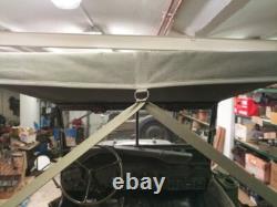 Willys Jeep MB Jeep Cover Ford GPW, Bikini Top, In Khaki, Mini Bikini Cover