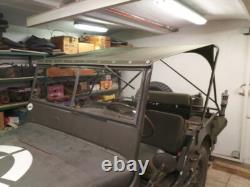Willys Jeep MB Jeep Cover Ford GPW, Bikini Top, In Khaki, Mini Bikini Cover