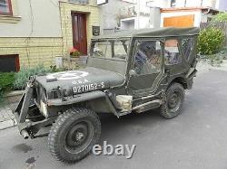 Willys Jeep MB Jeepverdeck Ford GPW, komplettes Winterverdeck mit Türplanen