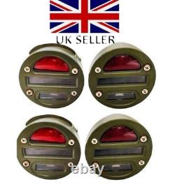 Willys MB Ford GPW Jeep Truck Cat Eye Rear Tail Light 4 4 Unit Set