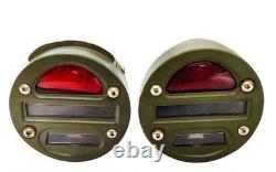 Willys MB Ford GPW Jeep Truck Cat Eye Rear Tail Light 4 4 Unit Set