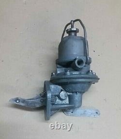 Willys MB & Ford GPW jeep AC fuel pump. Stamped 44 & 45. Restored. Priming handle
