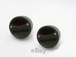 Willys MB Ford Gpw Jeep Truck Military Cat Eye Rear Tail Light 4'' Pair #g27 @pu