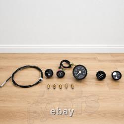 Willys MB Jeep Ford GPW Gauges Kit Miles Per Hr Speedometer Temp-Oil Fuel Amp