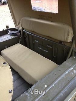Willys MB Or Ford GPW WWII Military Army Jeep Rear Seat Frame Made In The USA