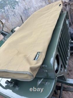 Windshield Cover Fits Willys Jeep MB Ford GPW -WOA3211- 18OZ Canvas
