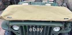 Windshield Cover Fits Willys Jeep MB Ford GPW -WOA3211- 18OZ Canvas