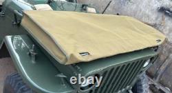 Windshield Cover Fits Willys Jeep MB Ford GPW -WOA3211- 18OZ Canvas