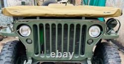 Windshield Cover Fits Willys Jeep MB Ford GPW -WOA3211- 18OZ Canvas