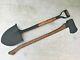 Wwii Us Army Military Vehicle Shovel & Ax / Axe Set Willys Jeep Mb Ford Gpw
