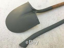 Wwii Us Army Military Vehicle Shovel & Ax / Axe Set Willys Jeep MB Ford Gpw