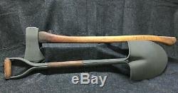 Wwii Us Army Military Vehicle Shovel & Axe Set Willys Jeep MB Ford Gpw M151