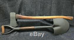 Wwii Us Army Military Vehicle Shovel & Axe Set Willys Jeep MB Ford Gpw M151