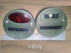 Yankee Blackout Light Tail Marker Lens WWII Military Jeep Willys Ford GPW