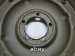 #1 Roue de combat Ford GPW Jeep Willys MB 16 avec verrou de talon d'origine